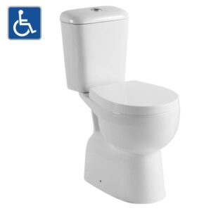 Amber Toilet Easy Height Raised Pan