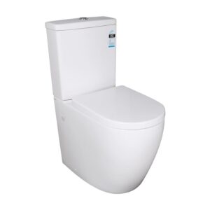 Btw Ambulant Box Rim Toilet Suite, Back