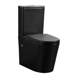 Btw Toilet Suite, Avis Rimless - Matte Black