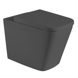 Qubist Wall Faced Pan - Gloss Black