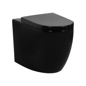 Veda Wall Faced Pan - Gloss Black