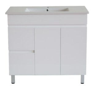 MDF Floor Vanity with Ceramic - (M94LLG-CT)