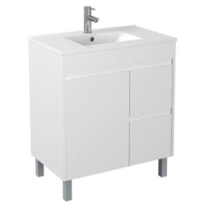 Pvc Poly White Vanity