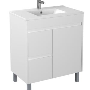 Pvc Poly White Vanity Hand Drawer