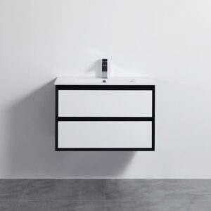 PE Wall Hung Cabinet Only Matte White