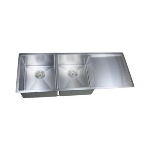 Poseidon Kitchen Sink Double Bowl With Drainer