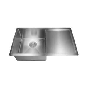 Poseidon Kitchen Sink Single Bowl with Drainer