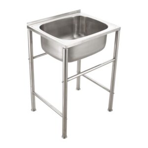 Poseidon Stainless Steel Round Legs for Cleaners Sink