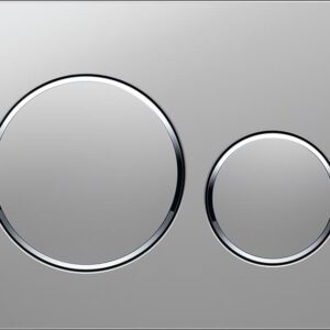 Push Plate Fingerprint-Resistant - Matte Chrome