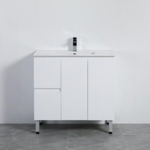 X-pvc Floor Vanity Cabinet - (X-P94LLG-CT)