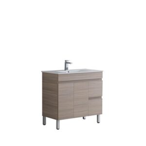 Stella oak floor vanity with Ceramic