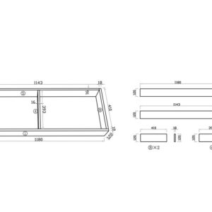 Pvc Color Kickboard - (EV124KB-DB)