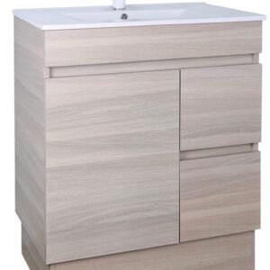 Evie Floor Cabinet with kickboard - (EV74RK-OAK)