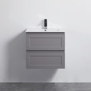 Matte Grey Fremantle Wall Hung Cabinet