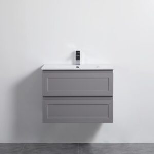 Fremantle Wall Hung Cabinet - Matte Grey