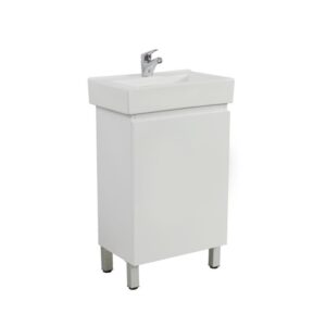 MDF Gloss White Poly Vanity