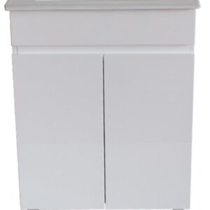 MDF Poly White Cabinet - (M74L)