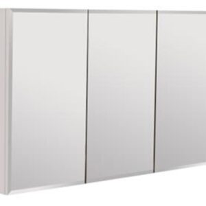 MDF Shaving Cabinet, Bevel Edge - Gloss White