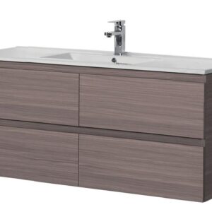 Stella Oak 1500 wall hung Pvc Color vanity