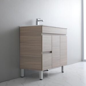 Stella Vanity With Ceramic Top oak