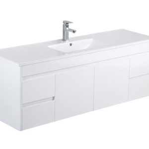 Pvc Poly White Cabinet Single and Double Bowl