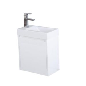 Pvc Wall Hung Cabinet Only - Gloss White