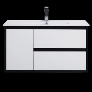 Matte White PE Wall Hung Cabinet Only