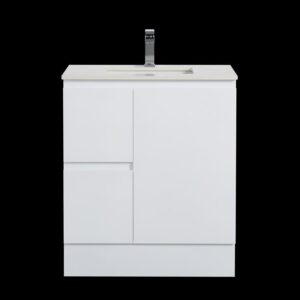 X-PVC Gloss White Poly White Cabinet