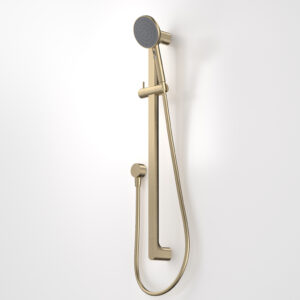 Urbane Universal Rail Shower - Brushed Brass