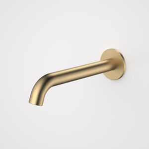 Liano 210mm Basin / Bath Outlet Round - Brushed Brass