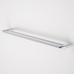 Contura II 820mm Double Towel Rail – Chrome