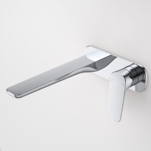 Contura II Wall Basin/Bath Mixer 220mm - Chrome