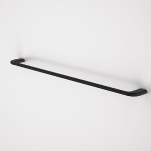 Contura II 820mm Single Towel Rail - Matte Black