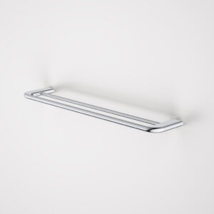 Contura II 620mm Double Towel Rail – Chrome