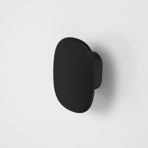 Contura II Robe Hook - Small - Matte Black