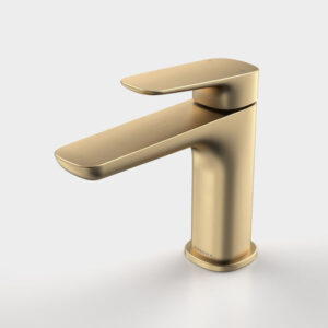 Contura II Basin Mixer - Brushed Brass