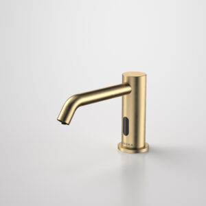 Liano II Sensor Hob Mounted Soap Dispenser – Brushed Brass