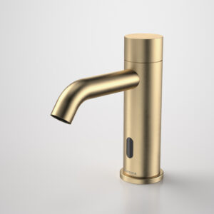 Liano II Sensor Hob Mounted Outlet Tap - Brushed Brass