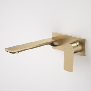 Urbane II 220mm Wall Basin - Brushed Brass 