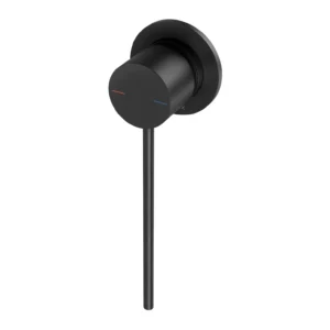 Vivid Slimline SwitchMix Shower Wall Mixer 60mm - Matte Black