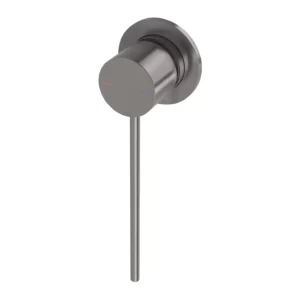 Vivid Slimline SwitchMix Shower Wall Mixer 60mm - Brushed Carbon