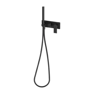 Teel Wall Shower System - Matte Black