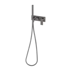 Teel Wall Shower System - Brushed Carbon