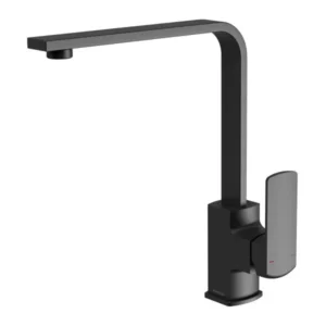 Teva Sink Mixer 200mm Squareline - Matte Black