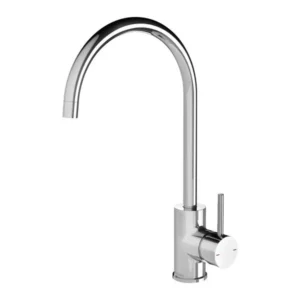 Pina Sink Mixer 200mm Gooseneck - Chrome