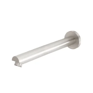 Pina Wall Bath Outlet 250mm - Brushed Nickel