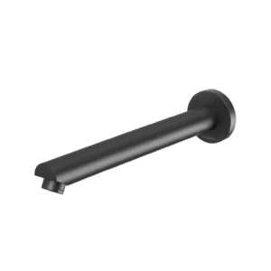 Pina Wall Bath Outlet 250mm - Matte Black