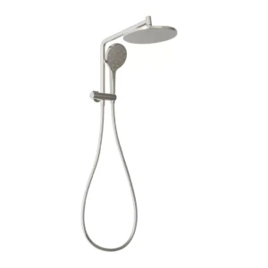 Ormond Compact Twin Shower - Brushed Nickel