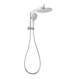 Ormond Compact Twin Shower - Chrome