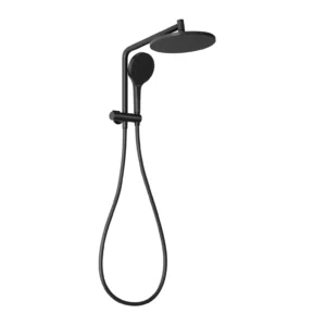 Ormond Compact Twin Shower - Matte Black